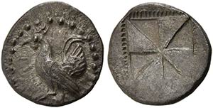 Sicily, Himera, Drachm, ca. 530-520 BCAR (g ... 