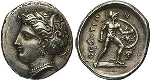 Locris, Locri Opuntii, Stater, ca. 369-338 ... 