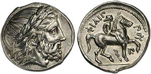 Kings of Macedon, Amphipolis, Tetradrachm in ... 
