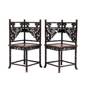 A PAIR OF CHAIRSJapan, first half ... 