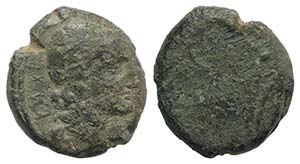 Etruria, Vetulonia, c. 3rd century BC. Æ ... 