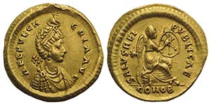 Aelia Pulcheria (Augusta, 414-453). AV ... 