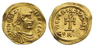 Heraclius (610-641). AV Tremissis (15mm, ... 