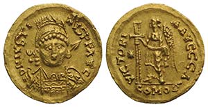 Ostrogoths, Athalaric (526-534). AV Solidus ... 