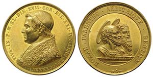 Papal, Pio IX (1846-1878). AV Medal 1846 ... 