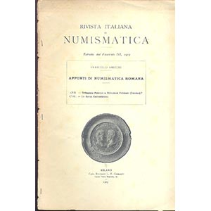 GNECCHI F. - Appunti di numismatica romana ... 
