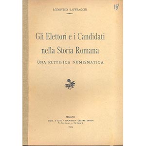 LAFFRANCHI L . - Gli elettori e i candidati ... 