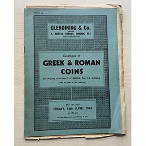 Glendening & Co. Catalogue of Greek & Roman ... 