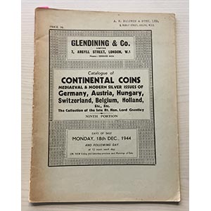 Glendining & Co. Catalogue of  Continental ... 
