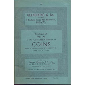 GLENDINING & CO – London 21/23- 2- 1961. ... 