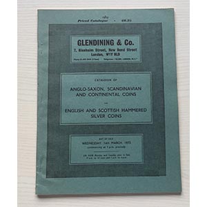 Glendening & Co. Catalogue of Anglo-Saxon, ... 