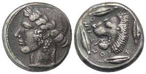 Sicily, Leontini, c. 440-430 BC. AR ... 