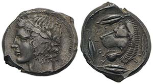 Sicily, Leontini, c. 430-425 BC. AR ... 