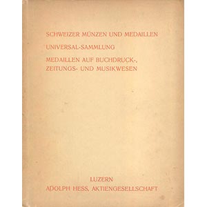 HESS ADOLPH A. G. – Lucerna 26-6-1934. ... 