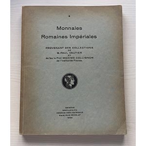 Naville & Co. II Catalogue Monnaies Romaines ... 