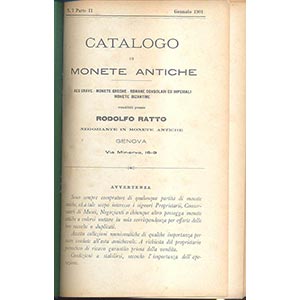 RATTO RODOLFO – Genova 1901 N° 7 parte ... 