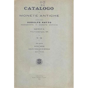 RATTO RODOLFO – Genova 1906 N° 14. Aes ... 