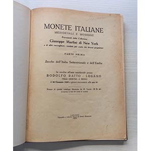 Ratto R. Monete Italiane, Medioevali e ... 
