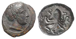 Sicily, Syracuse, c. 435-415 BC. Æ Onkia ... 