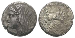 Sicily, Syracuse. Philistis (275-215 BC). AR ... 
