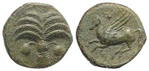 Sicily, Carthaginian Domain, c. 330-320 BC. ... 