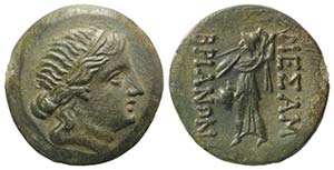 Thrace, Mesambria, c. 175-100 BC. Æ (23mm, ... 
