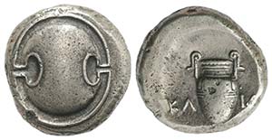 Boeotia, Thebes, c. 368-364 BC. AR Stater ... 