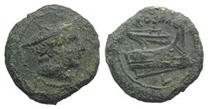 L series, Luceria, c. 214-212 BC. Æ ... 