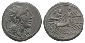 M. Papirius Carbo, Rome, 122 BC. AR Denarius ... 