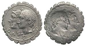 C. Sulpicius C.f. Galba, Rome, 106 BC. AR ... 