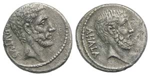 Q. Servilius Caepio (M. Junius) Brutus, ... 