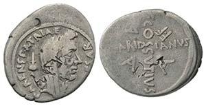 Julius Caesar, Rome, April 44 BC. AR ... 