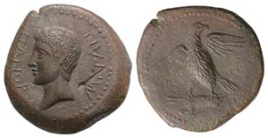 Augustus (27 BC-AD 14). Sicily, Panormus. Æ ... 