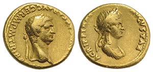 Claudius with Agrippina Junior (41-54). AV ... 