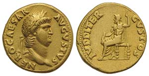 Nero (54-68). AV Aureus (17.5mm, 7.18g, 7h). ... 