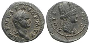 Vespasian (69-79). Seleucis and Pieria, ... 