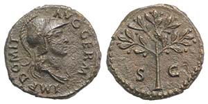 Domitian (81-96). Æ Quadrans (16mm, 2.19g, ... 
