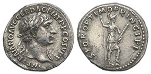 Trajan (98-117). AR Denarius (17mm, 2.91g, ... 