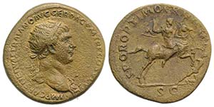 Trajan (98-117). Æ Dupondius (28mm, 11.59g, ... 