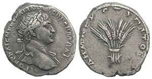 Trajan (98-117). Arabia, Bostra(?). AR ... 