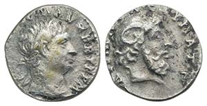 Trajan (98-117). Cyrene. AR Hemidrachm ... 