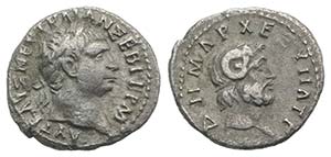 Trajan (98-117). Cyrene. AR Hemidrachm ... 