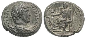 Hadrian (117-138). Egypt, Alexandria. BI ... 