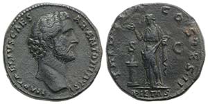 Antoninus Pius (Caesar, AD 138). Æ ... 