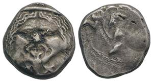 Etruria, Populonia, c. 3rd century BC. AR 20 ... 