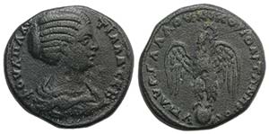 Plautilla (Augusta, 202-205). Moesia, ... 