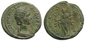 Julia Mamaea (Augusta, 222-235). Æ As ... 