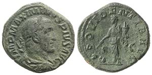 Maximinus I (235-238). Æ Sestertius (31mm, ... 