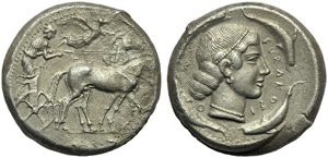 Sicilia, Siracusa, Gerone I (478-466), ... 