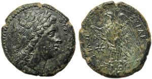 Sicilia, Siracusa, Iceta (288-279), Bronzo, ... 